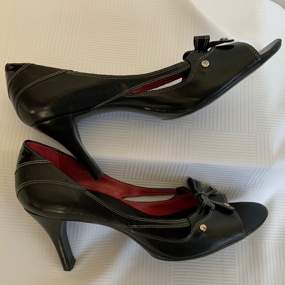 Cole Haan Trista Heels Pumps Black - Size 6.5 - Picture 4 of 11